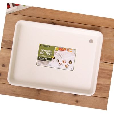항균 J3E6Z5T9 아트 쟁반 1P 276x200mm 트레이 음식받침대 주방