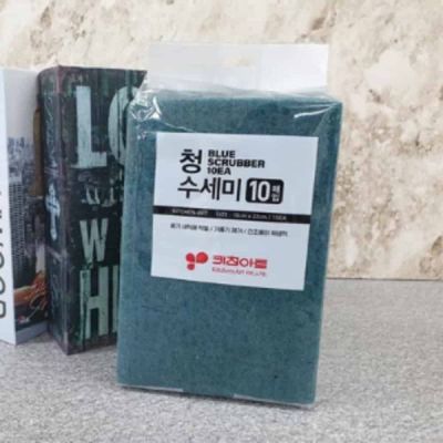 업소용 T3O4Z6E4 청수세미 10p 주방수세미 기름때수세미 프라이팬수세미