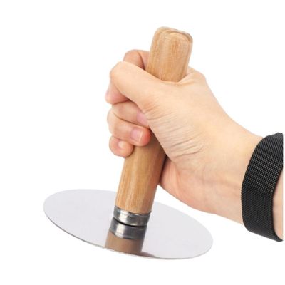 제빵소도구 C6T5M5E4 원목손잡이 호떡 누르게 호떡만들기누르개