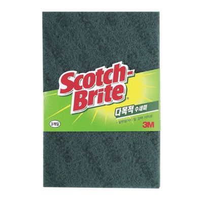 3M V0Y2S3R3 생활용품 수세미 AL-345다목적 (1봉지 3EA)
