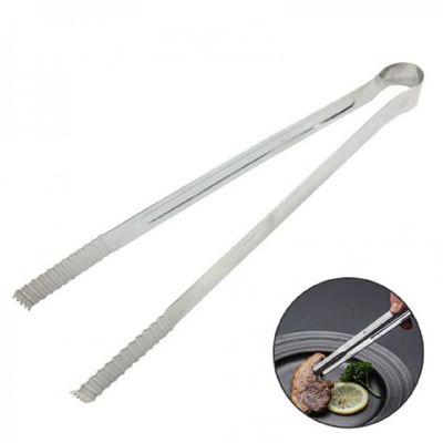 스텐 S0P7O1O0 요리 주방 캠핑 바베큐 물결 집게 33cm DD-10661