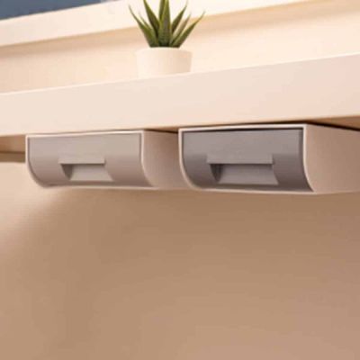 서랍형수납함 H1A6Q7V7 서랍함 서랍정리함 중 40x125x250_다크그레이