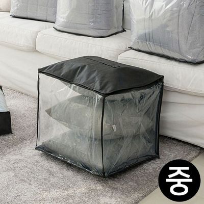 [신상품] 이불보관가방 O2G2V4T6 손잡이 이불가방 45x40x27 중형 이불백