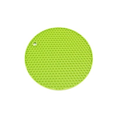 [신상품] 주방 N0L5G9Z9 실리콘 논슬립 미끄럼방지 식탁 냄비받침대 원형