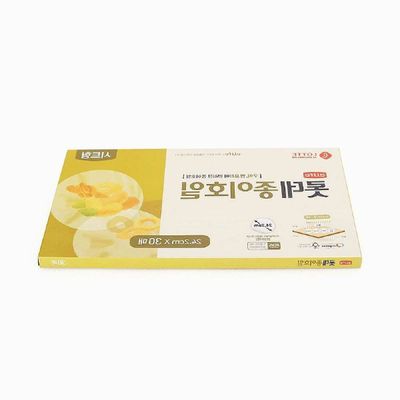 종이 T7G7C4J1 호일 30매 24.2cm 기름 제빵 찜깔개 찜