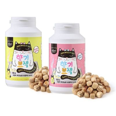 향기묘책 MS43WM62 150g 고양이화장실탈취제 모래탈취제_러블리코튼향