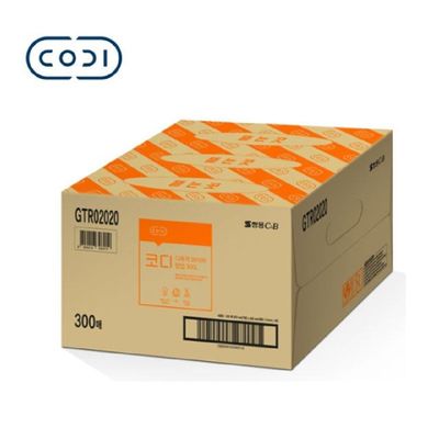 코디 HN80UX24 4겹 다목적 와이퍼 팝업 300L 420x410mm 300매