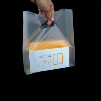 고급형 WK45GN32 HDPE 반투명 M형 쇼핑백 30X40cm 옆18cm 100매