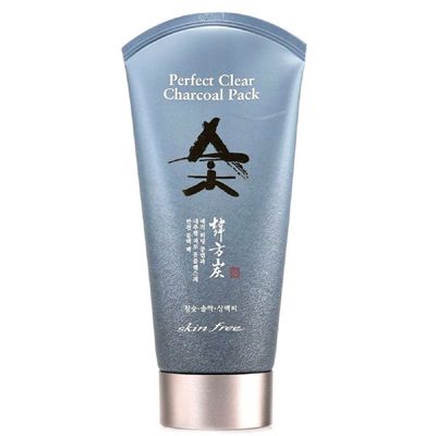 얼굴세안 네슈라 스킨후리 퍼펙트 클리어 숯 팩 120g