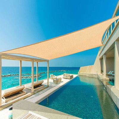 차양막 패브릭썬쉐이드 삼각 4M 사각 옥상 카페