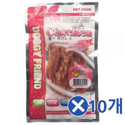 강아지간식 VN41KR87 숯불 슬라이스사사미 70gx10개 애견간식