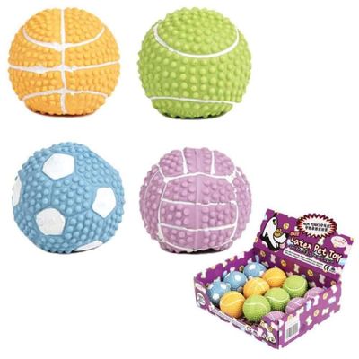 패리스 OG78HR87 라텍스 토이 12개 1박스 애견장난감 강아지놀이기구 강아지장난감공