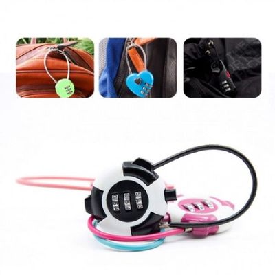 10774 XV95RD68 번호자물쇠 자물쇠 다용도 DD 문잠금장치 미니_레드_단일상품