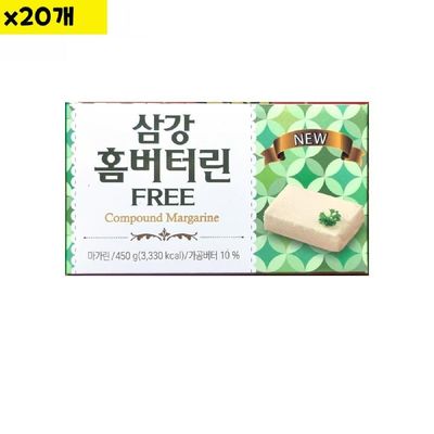 갈릭버터 식자재 롯데 삼강 홈버터린 450g x20개