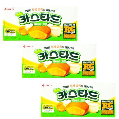 카스타트빵 카스타드 Real 크림 3개