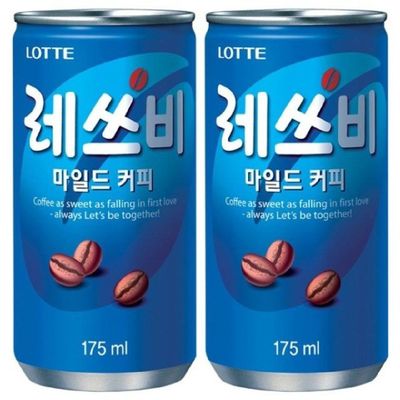 커피 롯데 레쓰비 마일드 175ml x 60캔 30캔x2박스