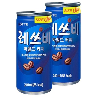 커피 롯데 레쓰비 마일드 240ml x 30캔