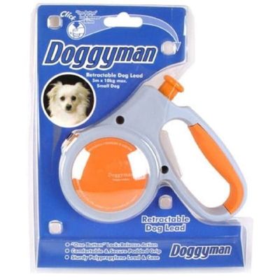 도기워커 도기맨 자동줄5m 10kg이하 소형견용 오렌지