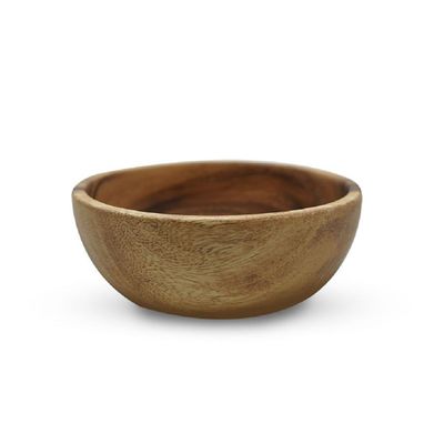 요거트볼 Z8T7P6Q5 샐러드볼 디저트볼 빙수볼 우드 찬기 중 1P