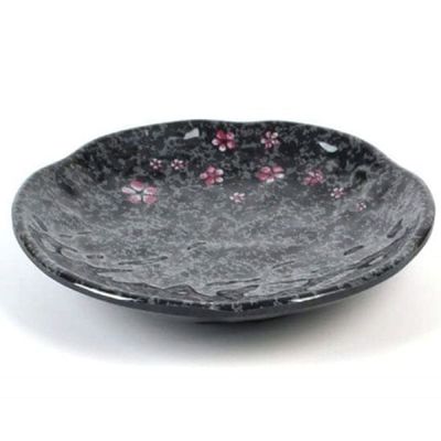 멜라민 I5U7R5E9 그릇 반찬 접시 플레이팅 접시 식기 매화 16c_매화 DS-6860