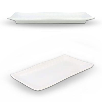 멜라민 S2I6M4L9 긴사각 생선접시 반찬접시 반찬그릇 30cm 6호