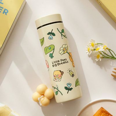 카카오프렌즈 I9T9Q6C4 KF 미니 텀블러 M 스텐 이중 진공 보온 보냉 물병 270m