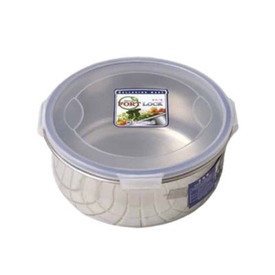 스테인레스용기 R8F9U3G0 도시락반찬통 원형밀폐 스텐 3-2호 820ml