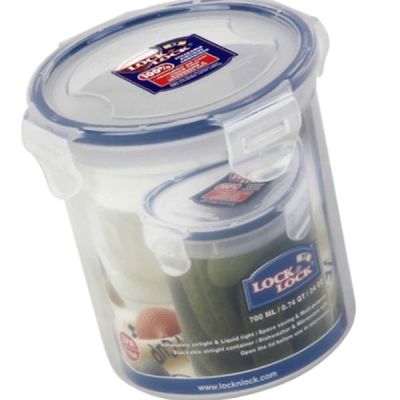 [신상품] 플라스틱 R7K1R6S1 700ml 투명밀폐용기 과자통 견과류보관통