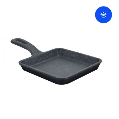 정사각 J5U1T7P7 무쇠 스테이크 주물팬 중