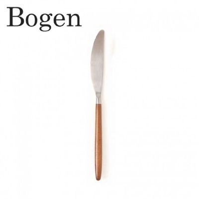보겐 N8R1D0Q2 옻칠타원 메이플우드 커트러리 디너나이프