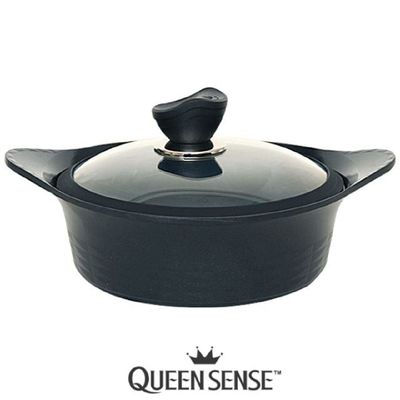 퀸센스 O0X8U6Y8 피오르 IH 세라믹 전골냄비 24cm