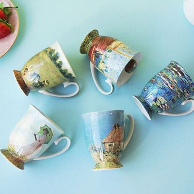 [신상품] 모네 W9T8P9Z1 머그컵 명화그림 데일리 도자기 5P 추천 집들이