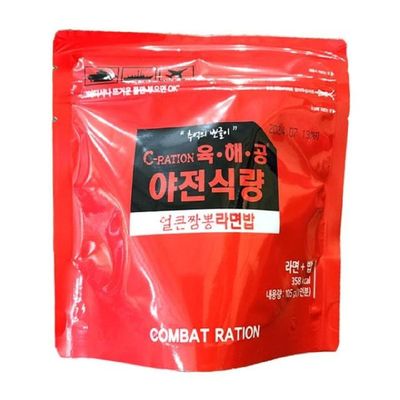 야전식량 얼큰짬뽕라면밥 참미푸드105gX20개