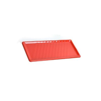 업소용 K8T7P3Z8 멜라민 스시사라접시 소 빨강색