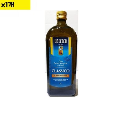 [신상품] 압착올리브 식자재 엑스트라버진올리브유 데체코 1L x1개