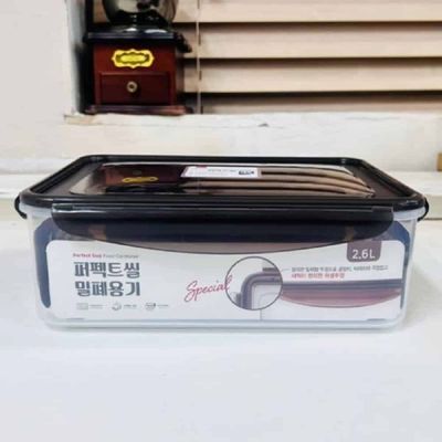 밀폐용기 Q9W8C6M0 2.6L 투명밀폐용기 반찬보관용기 냉장고반찬용기