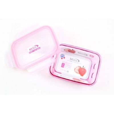 400ML Y5A2T5S0 물방울 직사각 밀폐용기 반찬통 밀폐용기 투명용기