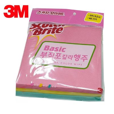3M HAJ278S6 독일행주 0315 부직포 칼라행주 10매 칼라행주 행