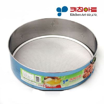 [신상품] 키친아트 IFV725M0 스텐 채망 대 스텐 고운채 고운채반 거름망