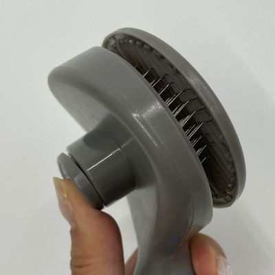 [신상품] 고양이 HZO332O8 강아지 슬리커 브러쉬 핑크 죽은털빗