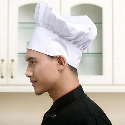 주방모자(화이트) GUR046S6 제빵모자 주방용모자