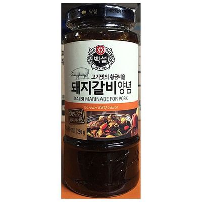 [신상품] 백설 돼지갈비양념 290g 갈비양념 돼지갈비양념 액상소스 갈비소스 돼지갈비소스 고기소스 양