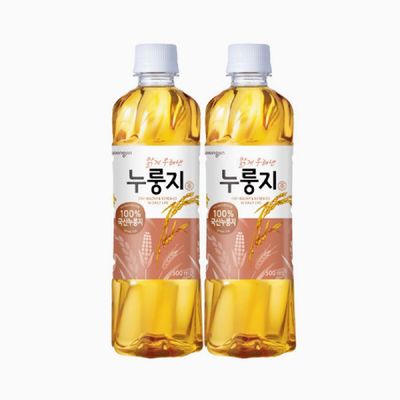 웅진 맑게 우려낸 누룽지 500ml 20펫 음료 누룽지물 펫트누룽지차 누룽지음료 하늘보리음