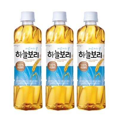 웅진 하늘보리 500mL 20펫 음료 펫트보리차 보리음료 하늘보리음료 펫트보리음료 보리차