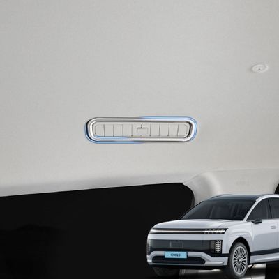 자동차송충구 아이오닉9 튜닝 2열 3열 상단 송풍구 실버 몰딩