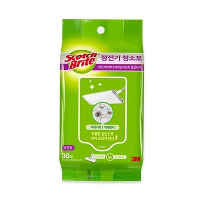 위생 3M 정전기 청소포 표준형 리필 30매입 박스 12개입