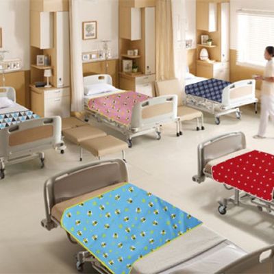 더해피  43YA6169 침대방수포 매트리스 침대커버 시트_방수코팅시트 라운드 _백곰 그레이