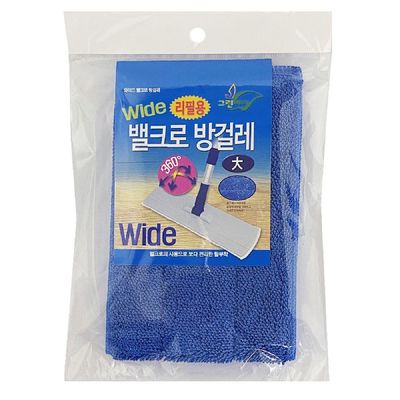 비젼 20SA1504 Wide 찍찍이 방걸레1p (대 리필용 9541)초극세사