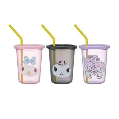 어린이컵 아동용 스트로 텀블러 아이밀기컵 320ml 안전한 음료컵