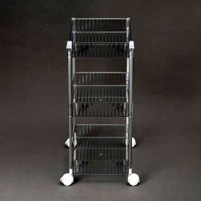 39x27cm 78UR6821 3단 이동식 투명 이동식트레이 수납선반